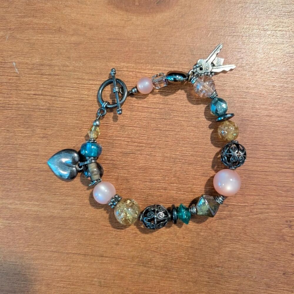 Women's Colorful Charm Bracelet